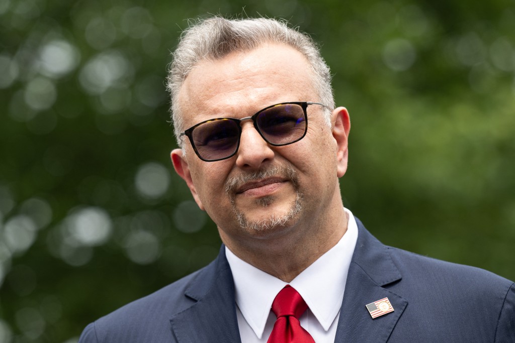 Photo by SAUL LOEB / AFP  Massad Boulos, Senior Advisor to the President of the United States on Arab and Middle Eastern Affairs, speaks with members of the media outside of the West Wing of the White House in Washington, DC, July 21, 2026.
