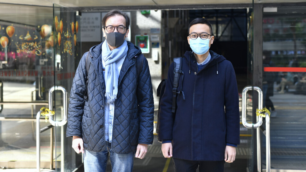 Chung Pui-kuen and Patrick Lam Shiu-tung Chung Pui-kuen and Patrick Lam Shiu-tung