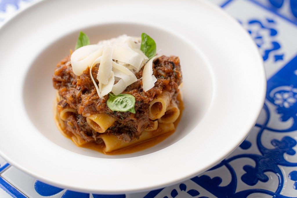Ziti alla Genovese.