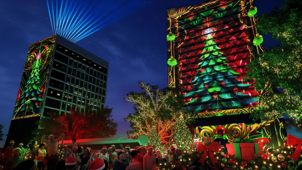 An “Immersive Light Show in Central” will make its debut this year.