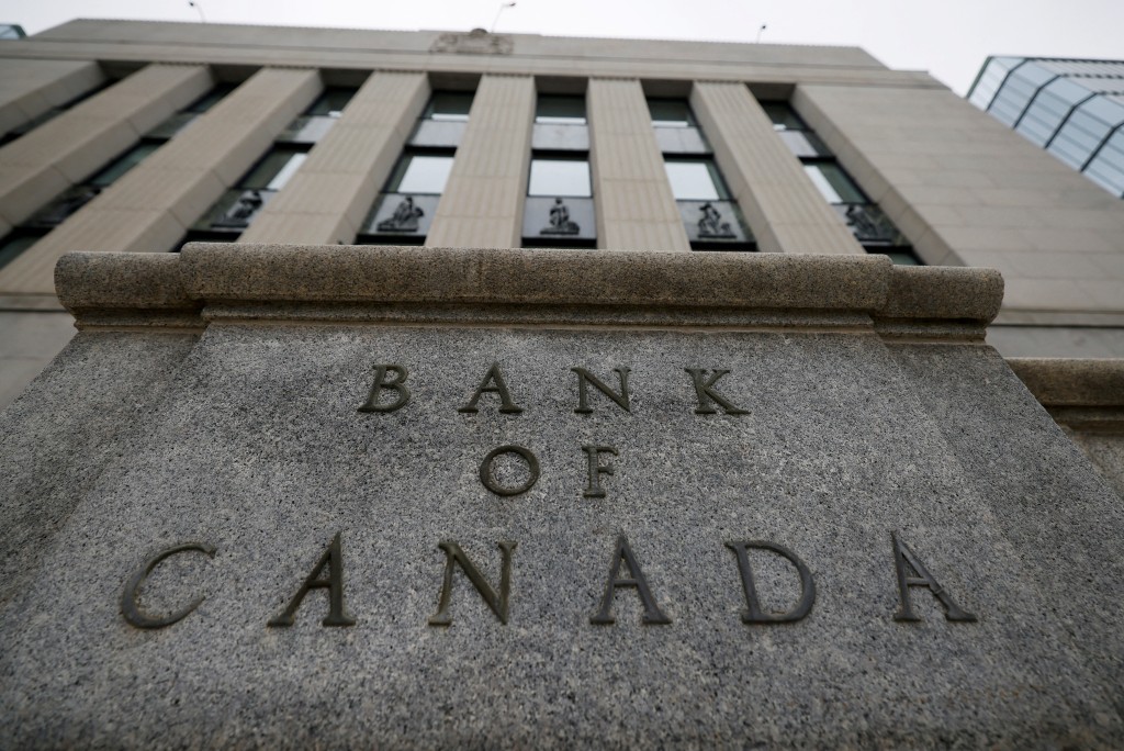 A view of the Bank of Canada building in Ottawa, Ontario, Canada May 8, 2025. REUTERS/Blair Gable