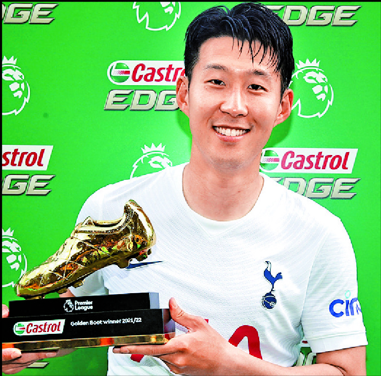 Son Heung Min scored 23 goals in the Premier League this term. AP Son Heung Min scored 23 goals in the Premier League this term. AP