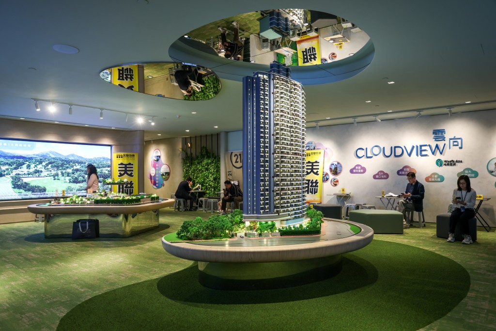 A model display of Cloudview