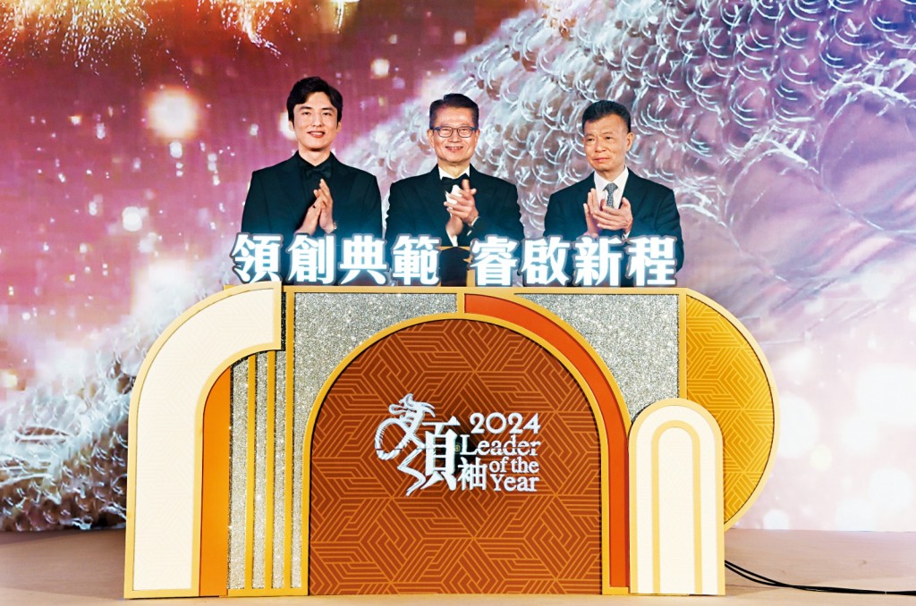 From left: Karson Choi, Paul Chan and Kwok Ying-shing.