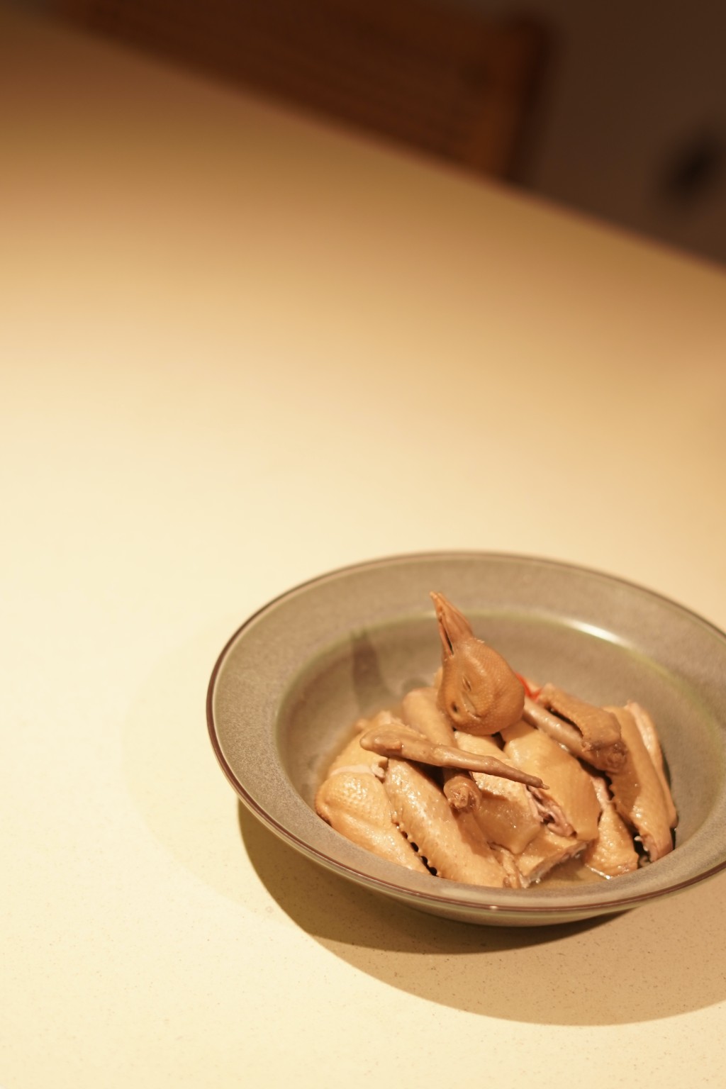 Drunken Squab in Huadiao Wine.