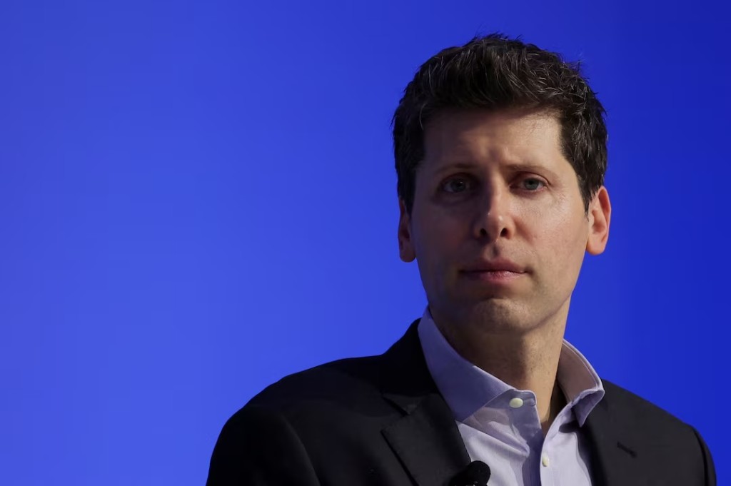 Sam Altman attends the Asia-Pacific Economic Cooperation (APEC) CEO Summit in San Francisco, California, U.S. November 16, 2023. REUTERS/Carlos Barria/File Photo