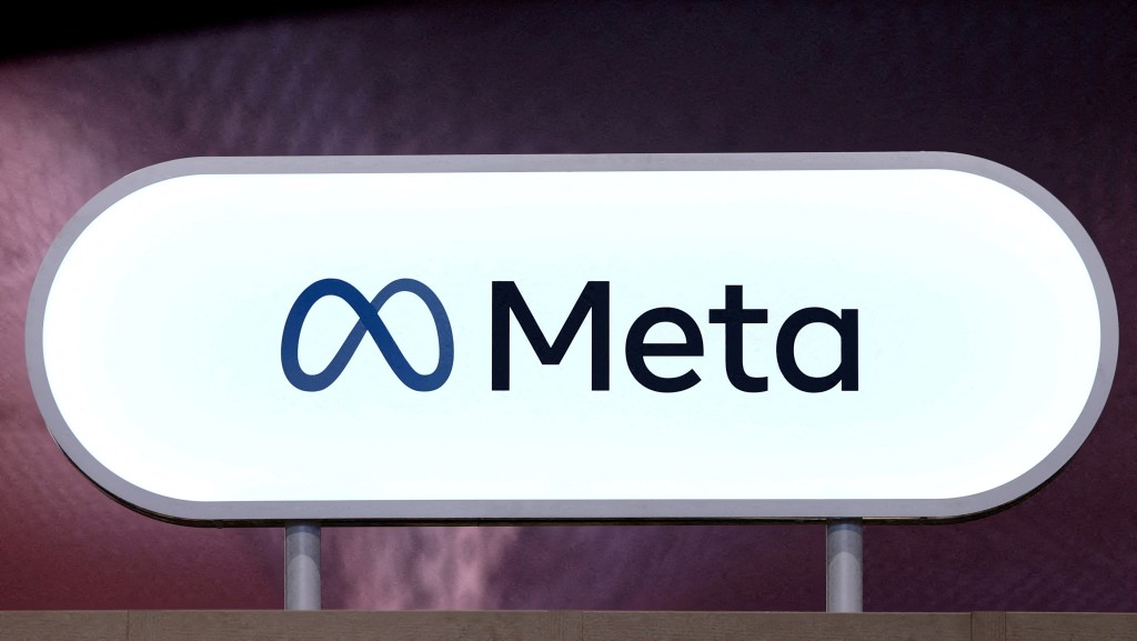 The logo of Meta is seen at Porte de Versailles exhibition center in Paris, France, June 11, 2025. REUTERS.