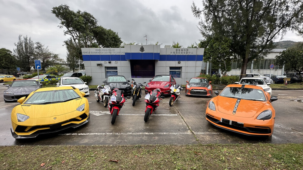 Sixteen arrested for illegal racing as police seize sports cars ...