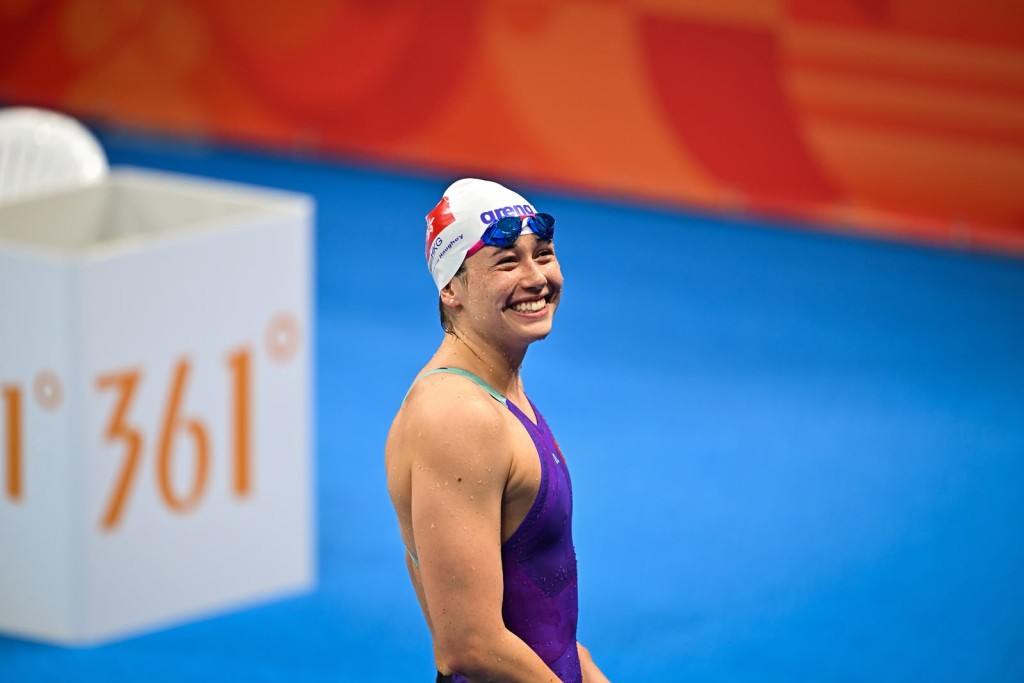 Siobhan Bernadette Haughey conserve son titre sur 200 m aux Jeux asiatiques