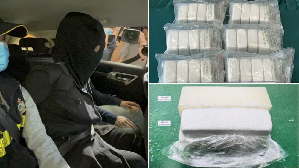 Two women arrested for smuggling cocaine disguised as soap bars(00)