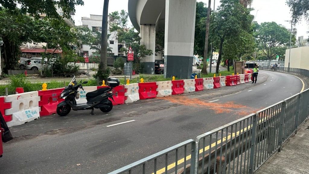 Elderly motorcyclist dies following crash in Fanling