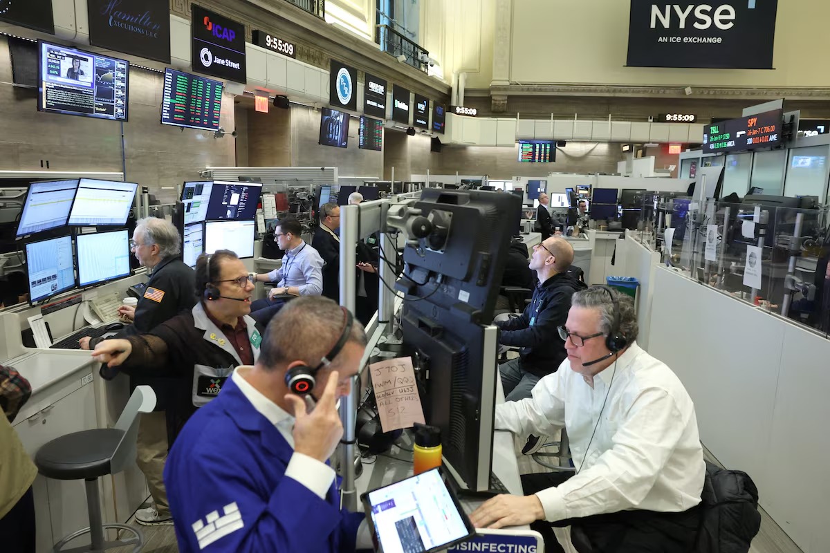Wall St opens lower on anxiety over Alphabet's capex plans