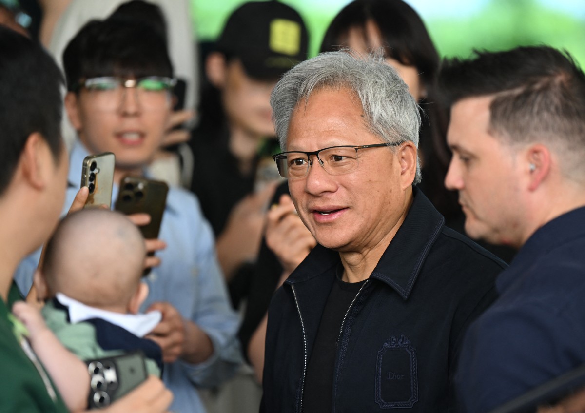 thestandard.com.hk - The Standard 英文虎報 - Nvidia's Huang arrives in South Korea with 'surprises', bets on robotics