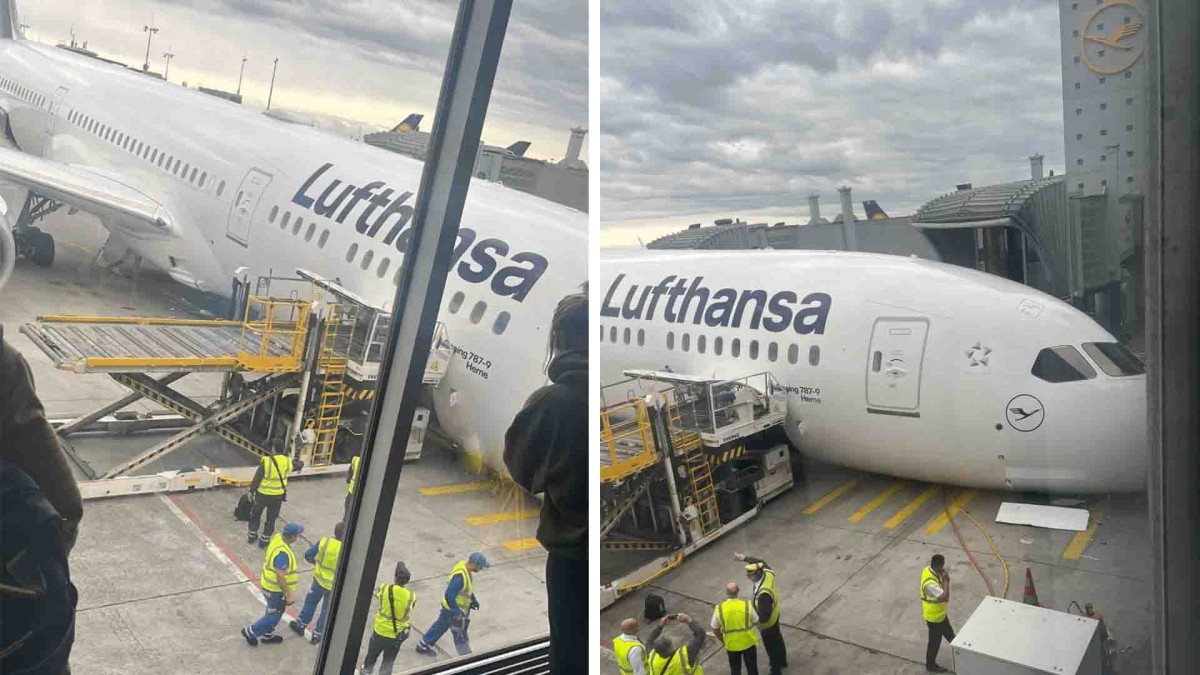 Several injured in Boeing 787 nose-gear collapse in Frankfurt