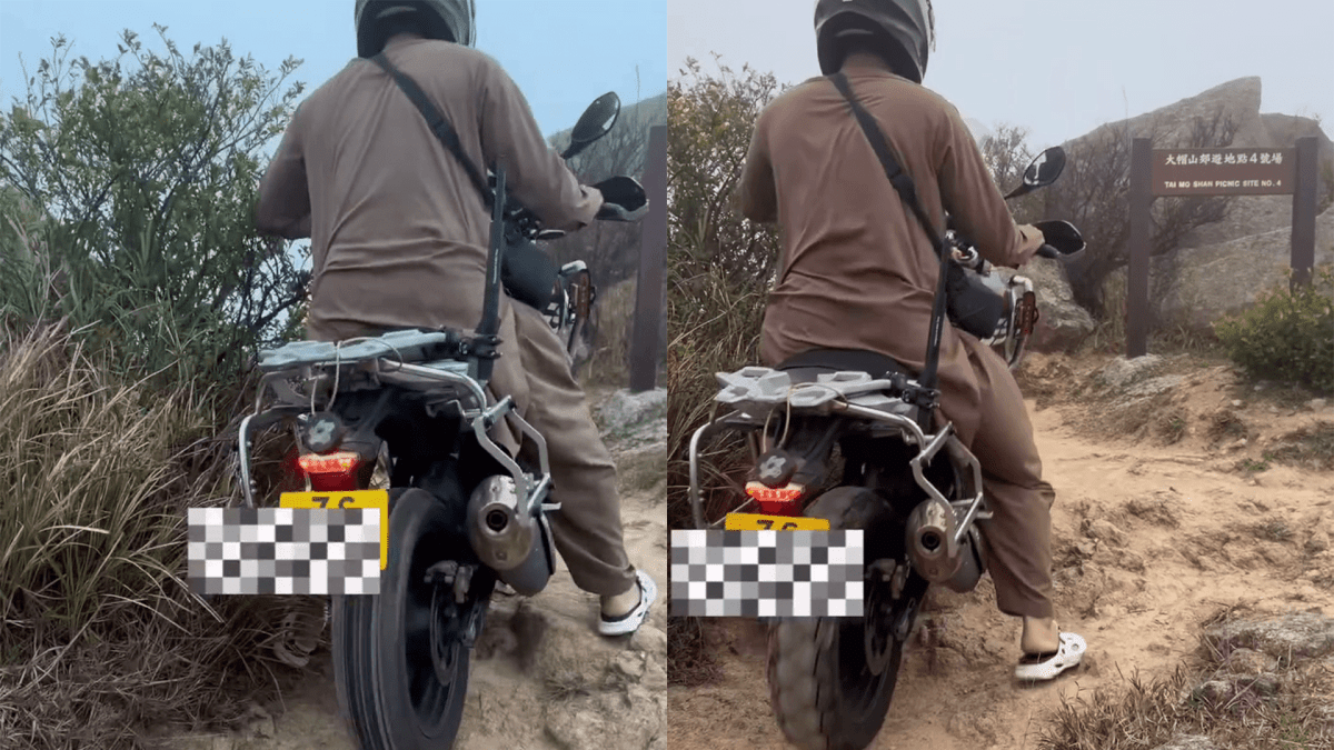 (Video) South Asian biker sparks outrage with illegal Tai Mo Shan trail ride