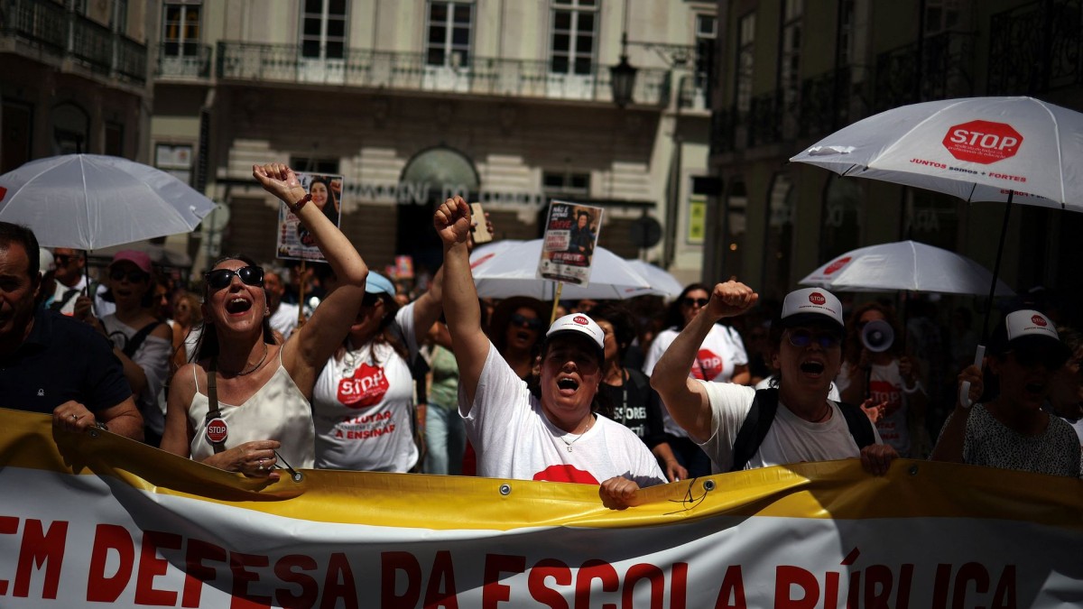 Portugal general strike over labour reform halts trains, flights, shuts schools