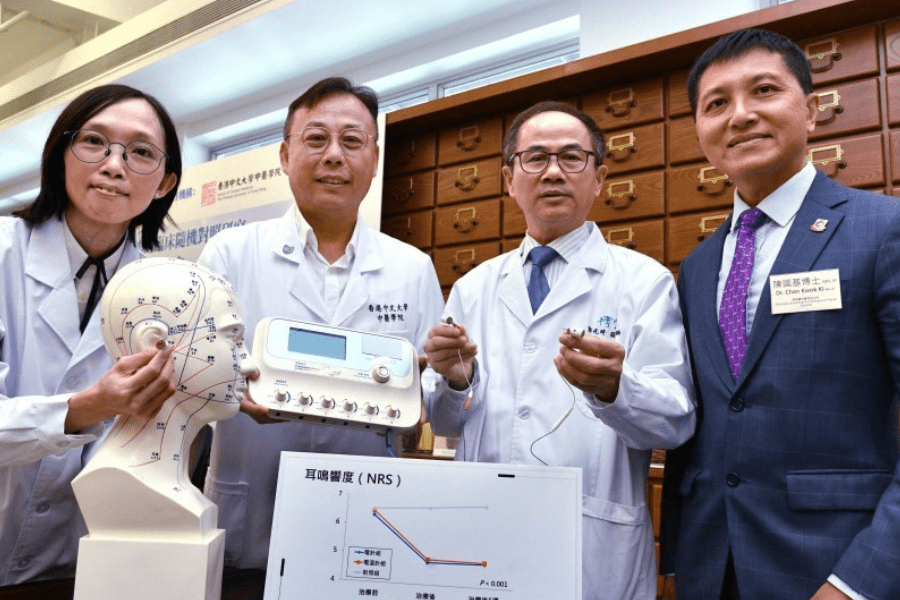 thestandard.com.hk - The Standard 英文虎報 - CUHK and Pok Oi Hospital clinical study finds electroacupuncture eases tinnitus