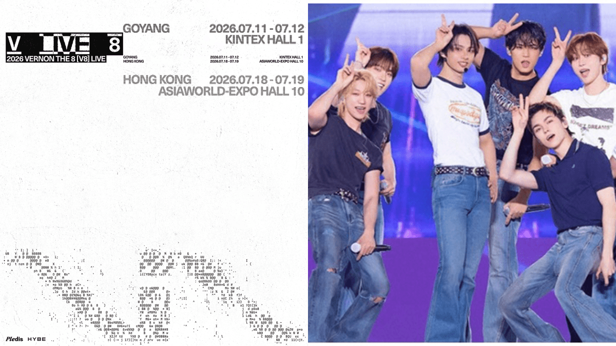 SEVENTEEN's Vernon and THE 8 to bring 'V8 LIVE' concert to Hong Kong