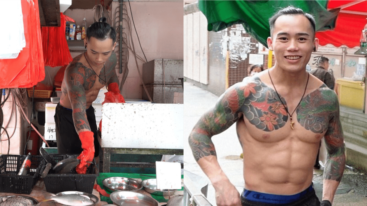 thestandard.com.hk - The Standard 英文虎報 - Former fitness coach turned fishmonger becomes viral sensation in Mong Kok