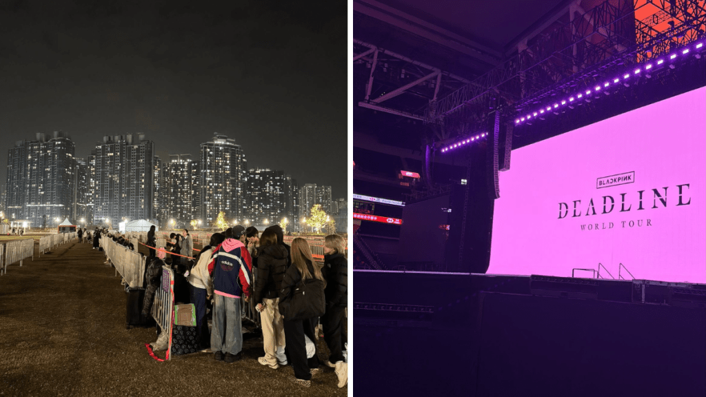 BLACKPINK 'DEADLINE' concert fans queue overnight in cold for prime ...