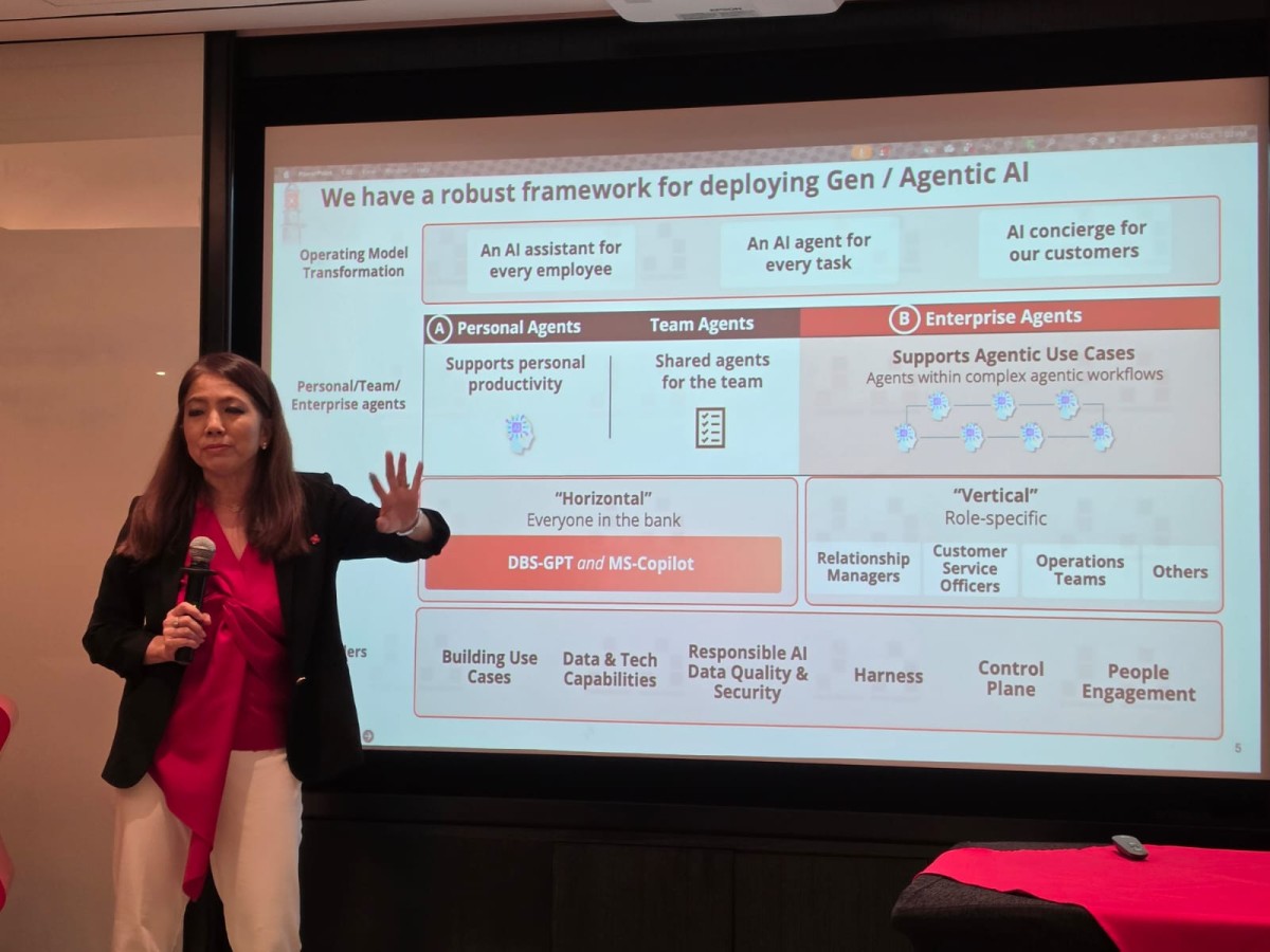thestandard.com.hk - Bonnie Chen - DBS chief: Hong Kong can bridge China's AI innovation and the world