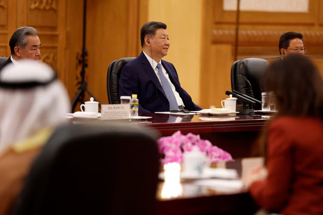 China's Xi says rule of law must be upheld for Middle East peace