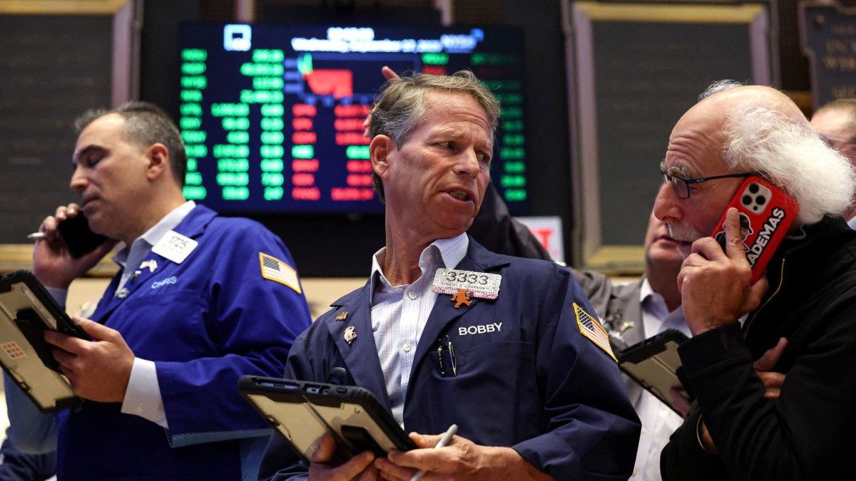 Wall Street indexes notch record-high closes as Intel soars on Nvidia stake