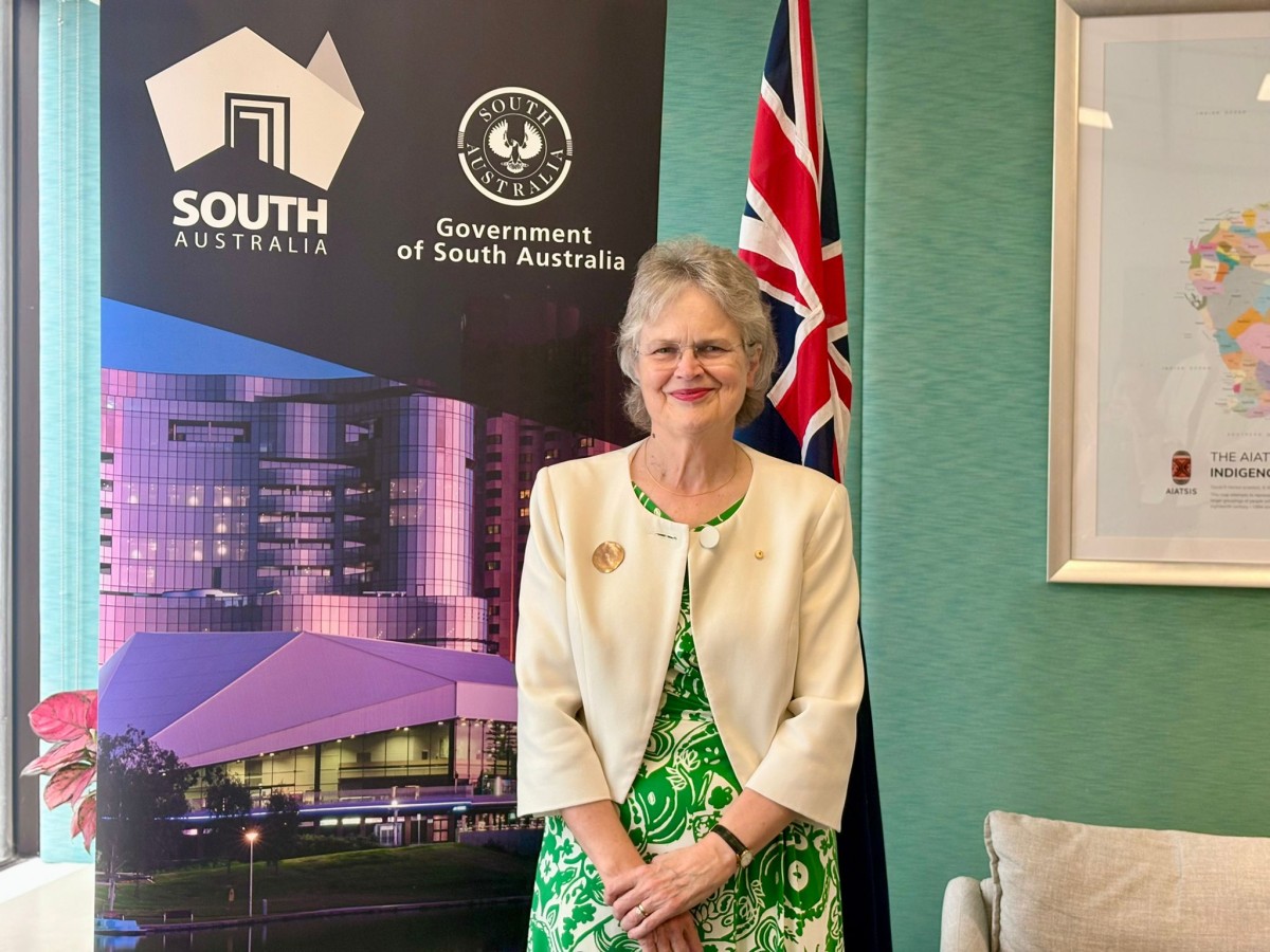 thestandard.com.hk - Judy Cui - South Australian Governor returns to HK to forge stronger education, agri-food trade ties
