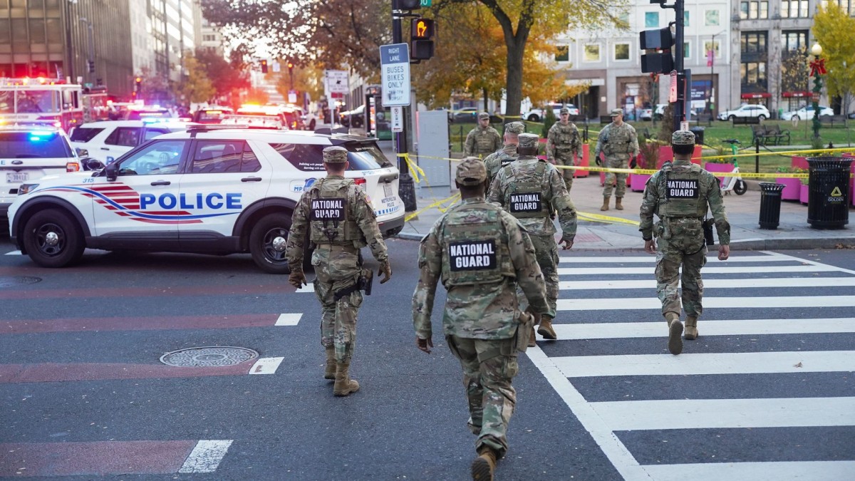 2 National Guard members shot in Washington; White House on lockdown ...