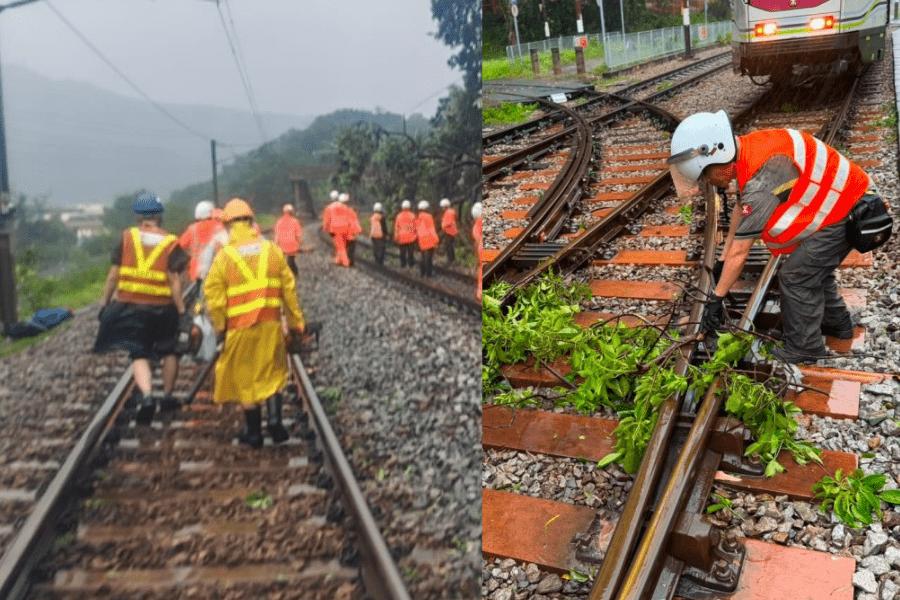 thestandard.com.hk - The Standard 英文虎報 - Storm damage keeps East Rail services suspended between Tai Po Market and Fanling