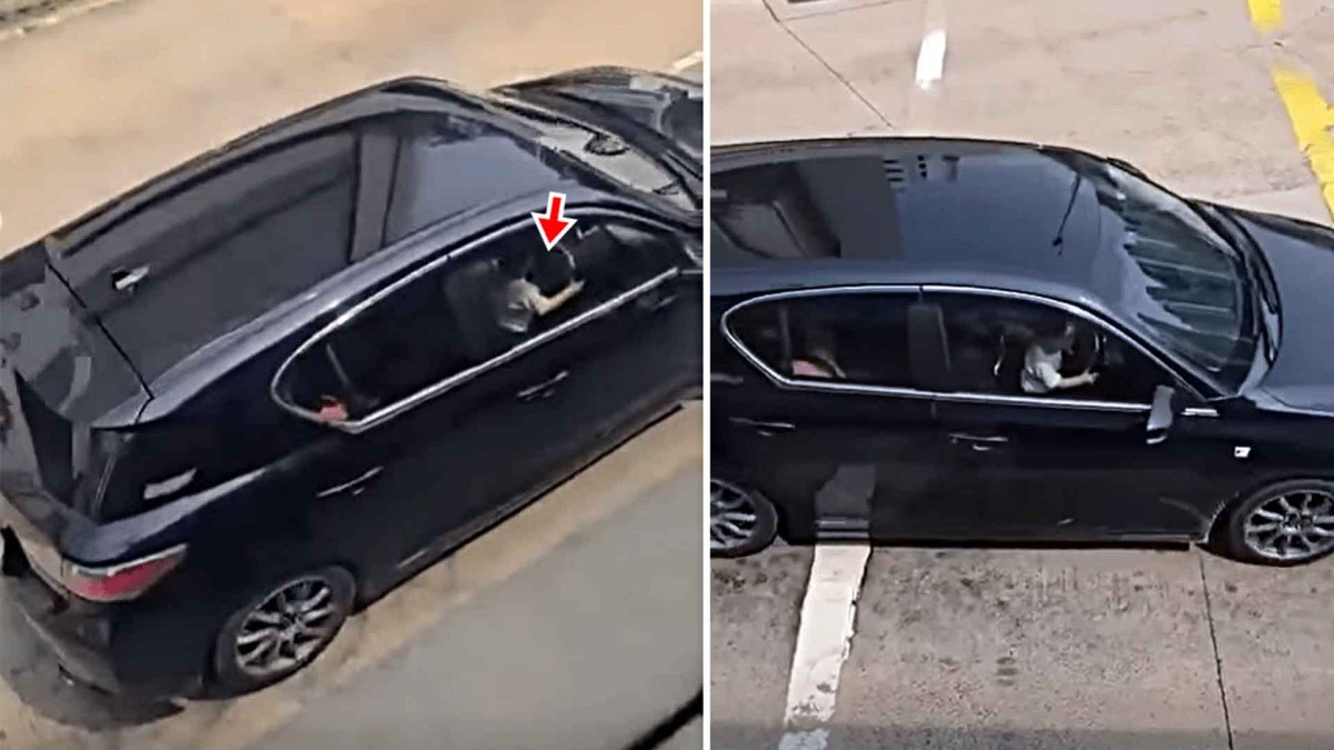 (Video) Toddler on driver&rsquo;s lap steering car in Tuen Mun sparks outrage