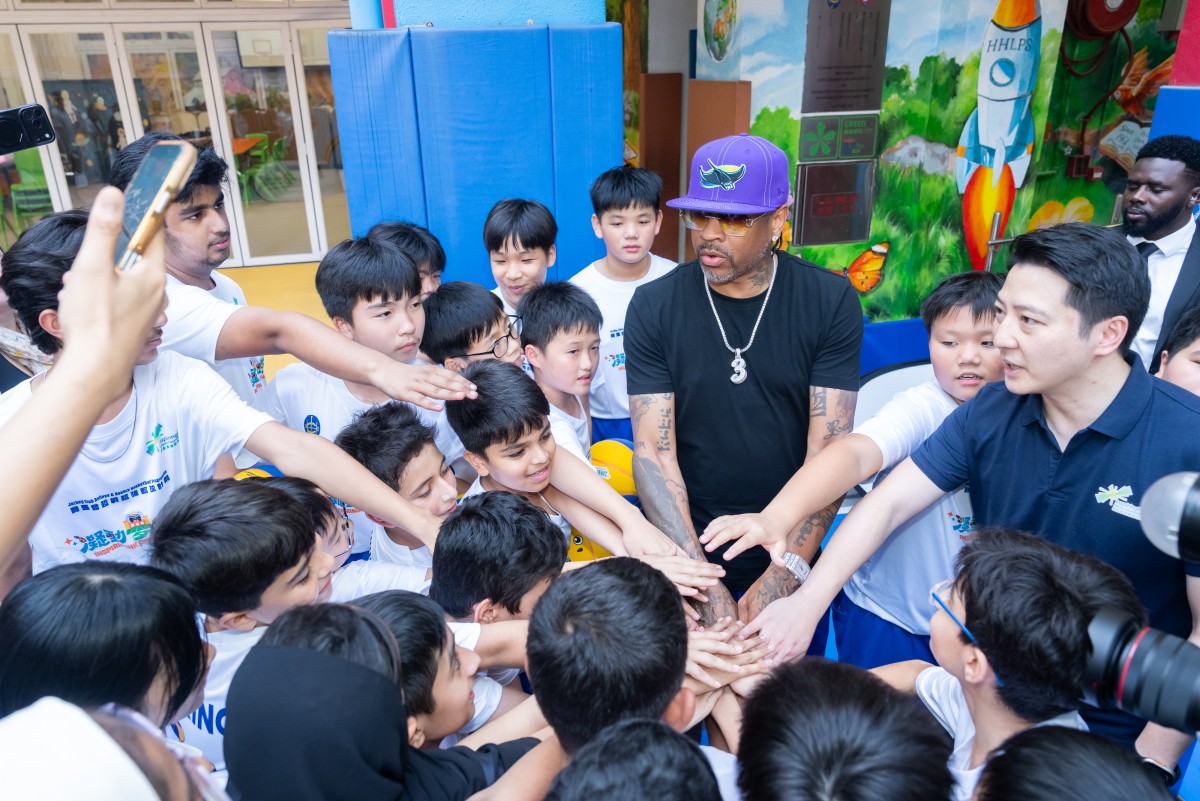 thestandard.com.hk - The Standard 英文虎報 - Basketball legend Allen Iverson inspires local students during Hong Kong school visit
