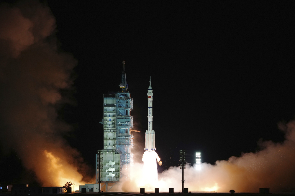 China launches second crewed mission to build space station
