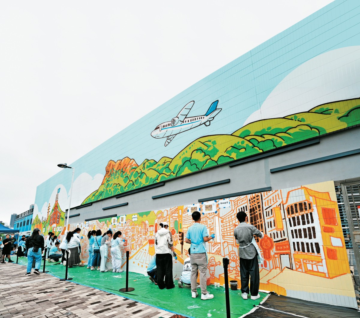 thestandard.com.hk - Melody Chan - Painting Kowloon City, old and new: a power station's glow-up