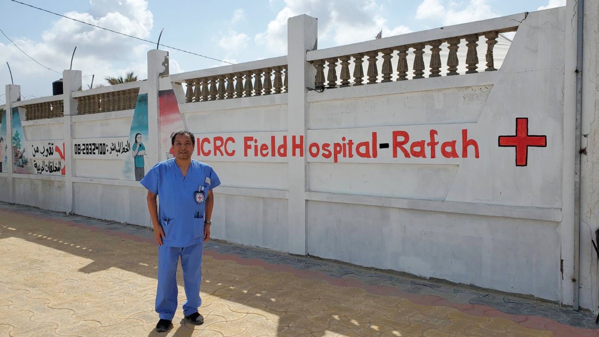 Hong Kong Red Cross medics on the front line in Gaza