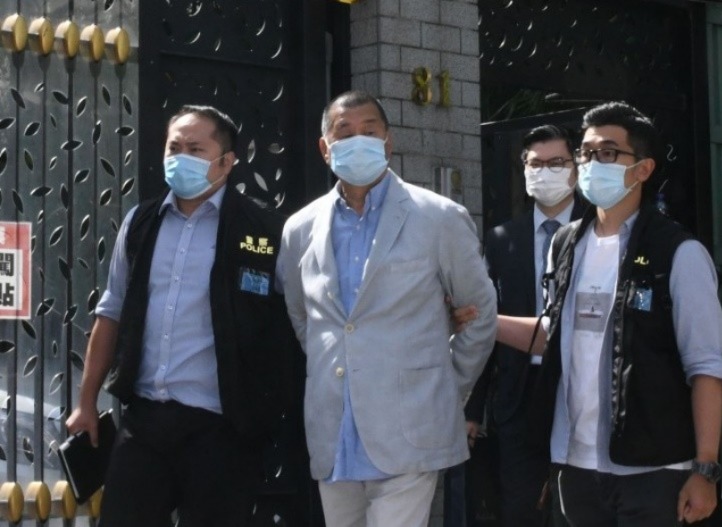 National security police welcome 'despicable' Jimmy Lai's 20-year sentence