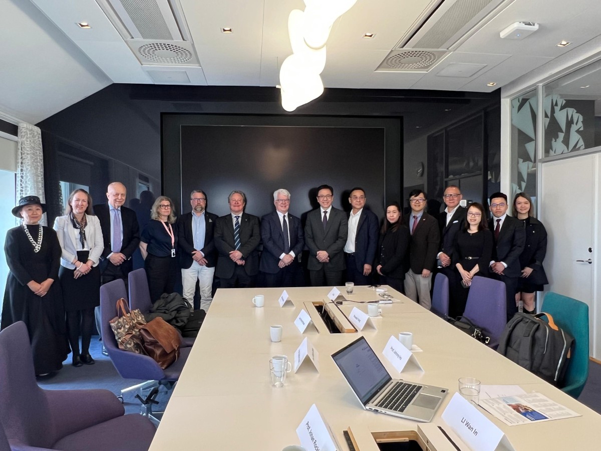 thestandard.com.hk - The Standard 英文虎報 - Tech chief visits Sweden to study academia-industry model for Northern Metropolis