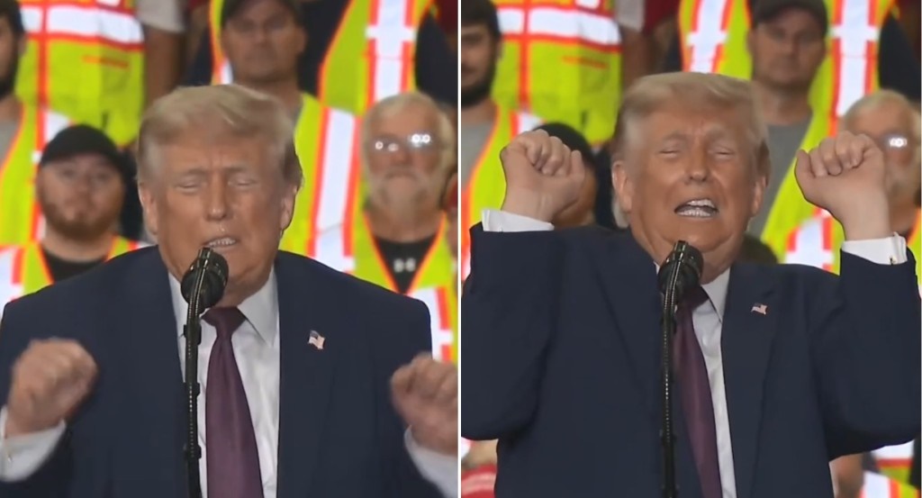 thestandard.com.hk - The Standard 英文虎報 - Trump mocks trans athlete yet again during factory speech, stoking online anger