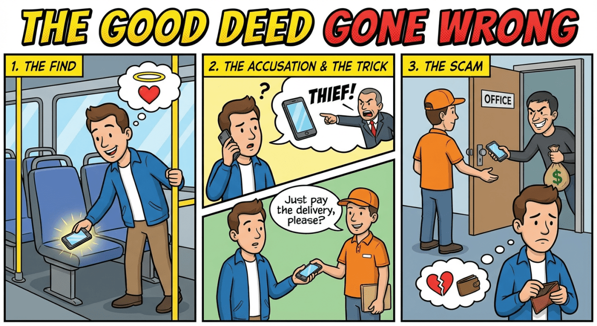 iPhone return turns sour: Good samaritan accused, then scammed