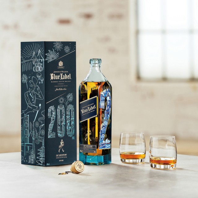 初売ニューヨーク Johnnie Walker Blue Label 200ml Johnnie Walker