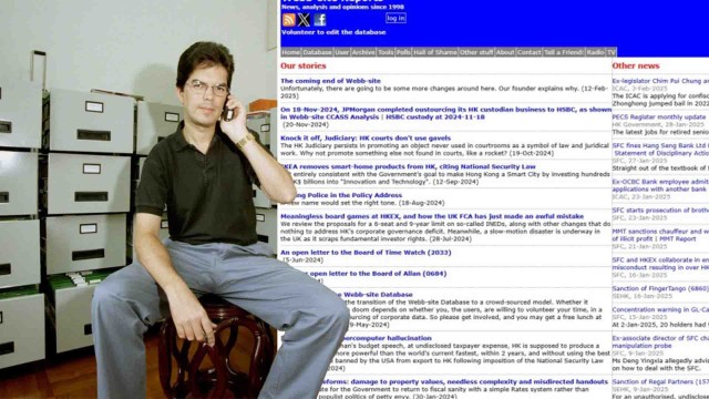 Webb spends $10m on vital site as AI startup restores portal